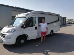 Autocamper som blev lejet i Slesvig og som gav os en dejlig tur til Normadiet